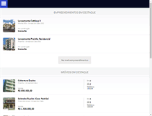 Tablet Screenshot of imobiliariaamorim.com